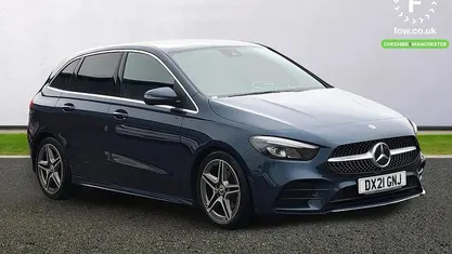 Used Mercedes B200 Active 163 HP (119 kW) 2021 Blue MPV