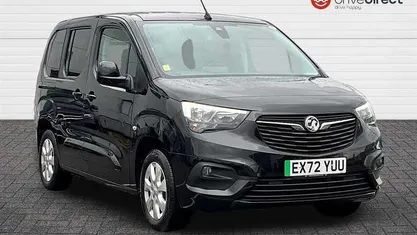 Used Vauxhall Combo 100 kW (136 HP) 2022 Black MPV