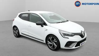 Used Renault Clio V RS Line 90 HP (66 kW) 2023 White Hatchback