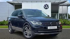 Black Used 2022 VW Tiguan Elegance SUV | £26,491 (Fair price)