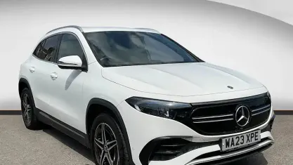 Used Mercedes EQA250+ AMG line 139 kW (190 HP) 2023 White SUV