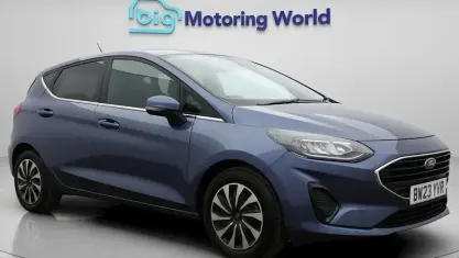 Used Ford Fiesta Titanium 101 HP (74 kW) 2022 Blue Hatchback