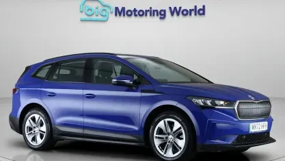 Used Skoda Enyaq iV ecoSuite 150 kW (204 HP) 2023 Blue SUV
