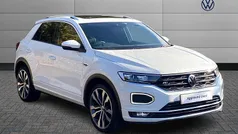 White Used 2021 VW T-Roc R-line SUV | £21,566 (Good price)