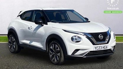 Używany Nissan Juke Acenta 114 KM (83 kW) 2023 Biały SUV