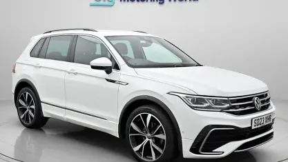 Used VW Tiguan R-line 150 HP (110 kW) 2023 White SUV