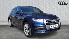 Blue Used 2018 Audi Q5 S-Line SUV | £25,850 (Fair price)