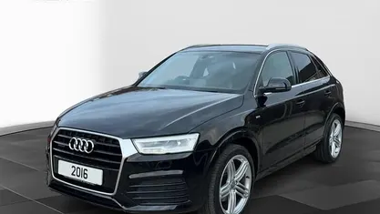 Black Used 2016 Audi Q3 S-line plus SUV | £12,495 (Fair price)