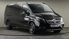 Black Used 2023 Mercedes V220 AMG line MPV | £56,500 (Fair price)