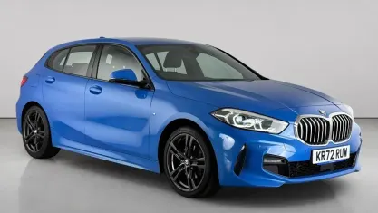 Used BMW 118 M Sport 136 HP (100 kW) 2023 Blue Hatchback
