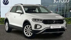 White Used 2022 VW T-Roc Life SUV | £19,089 (Fair price)