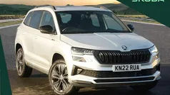 Brilliant silver metallic Used 2022 Skoda Karoq SportLine SUV | £23,995 (Fair price)
