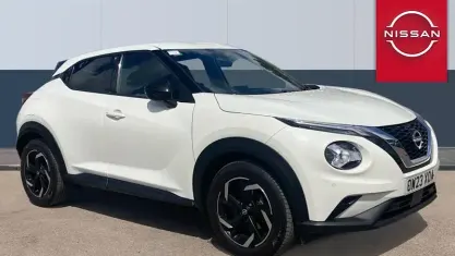 Gebraucht Nissan Juke N-Connecta 114 PS (83 kW) 2023 Weiß SUV