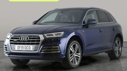 Begagnad Audi Q5 S-Line 190 HK (139 kW) 2019 Blå SUV