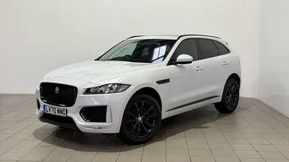 Used Jaguar F-Pace Chequered Flag 250 HP (183 kW) 2020 White SUV