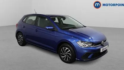 Blue Used 2024 VW Polo Life Hatchback | £17,449 (Fair price)