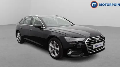 Used Audi A6 Sport 204 HP (150 kW) 2021 Black Estate