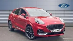 Red Used 2022 Ford Puma Gen-E ST-Line SUV | £17,895 (Fair price)