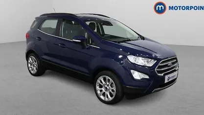 Blue Used 2022 Ford Ecosport Titanium SUV | £11,899 (Fair price)