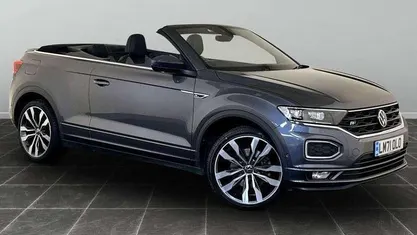 Grey Used 2021 VW T-Roc Cabriolet R-line Cabriolet | £19,495 (Fair price)