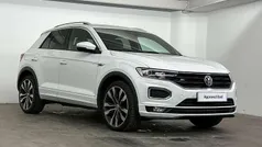 White Used 2019 VW T-Roc R-line SUV | £20,695 (Fair price)