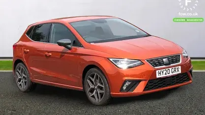 Used Seat Ibiza XCELLENCE Lux 116 HP (85 kW) 2020 Orange Hatchback
