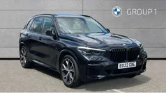 Black Used 2022 BMW X5 M Sport SUV | £49,750 (Fair price)