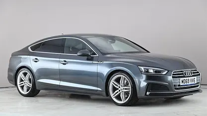 Used Audi A5 Sportback S-Line 245 HP (180 kW) 2020 Grey Hatchback