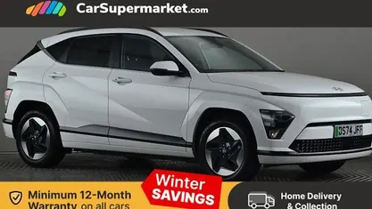 White Used 2024 Hyundai Kona Advanced SUV | £22,197 (Fair price)