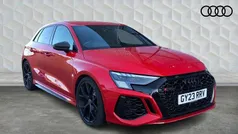 Red Used 2023 Audi RS3 Sport Hatchback | £52,000 (Fair price)