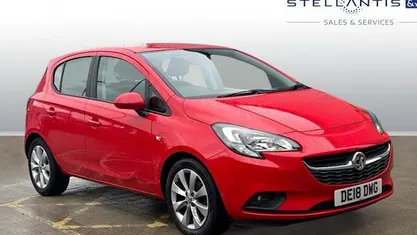 Used Vauxhall Corsa 75 HP (55 kW) 2018 Blue Hatchback
