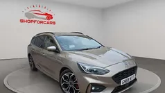 Silver Used 2019 Ford Focus ST-Line X Estate | £11,995 (Fair price)