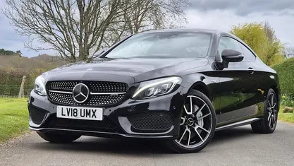 Used Mercedes C43 AMG Premium Plus 367 HP (269 kW) 2018 Black Coupe