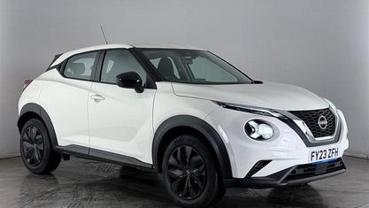 Second-hand Nissan Juke Acenta 114 CP (83 kW) 2023 Alb SUV