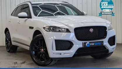 Używany Jaguar F-Pace Chequered Flag 180 KM (132 kW) 2020 Biały SUV