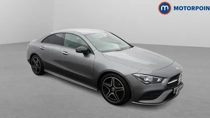 Used Mercedes CLA200 AMG Line Premium 163 HP (119 kW) 2022 Grey Coupe