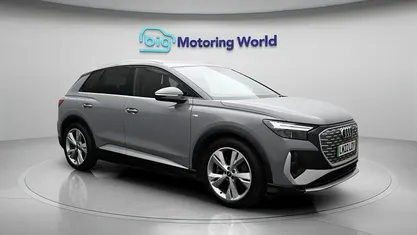 Used Audi Q4 e-tron S-Line 150 kW (204 HP) 2022 Grey SUV