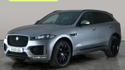 Usado Jaguar F-Pace Chequered Flag 180 HP (132 kW) 2020 Cinzento SUV