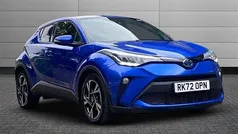 Blue Used 2022 Toyota C-HR Design SUV | £20,150 (Fair price)