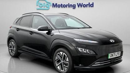 Gebraucht Hyundai Kona Premium 150 kW (204 PS) 2022 Schwarz SUV