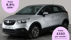 Silver Used 2017 Vauxhall Crossland X S SUV | £7,327 (Fair price)