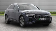 Blue Used 2024 Audi Q8 e-tron S-Line SUV | £50,990 (Fair price)