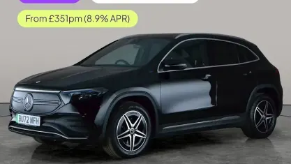 Used Mercedes EQA250+ AMG line 139 kW (190 HP) 2022 Black SUV
