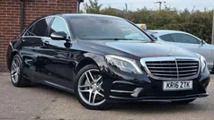 Black Used 2016 Mercedes S350 AMG line Sedan | £21,849 (Fair price)