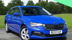 Blue Used 2022 Skoda Scala SE Hatchback | £14,795 (Fair price)