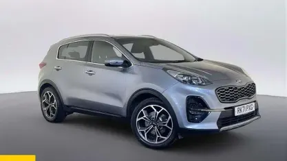 Używany Kia Sportage GT-Line 136 KM (100 kW) 2021 Srebrny SUV