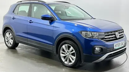 Used VW T-Cross SE 116 HP (85 kW) 2020 Blue SUV