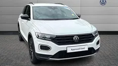White Used 2021 VW T-Roc Black Edition SUV | £19,500 (Fair price)