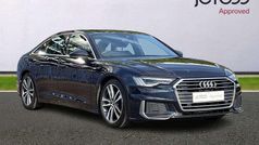 Blue Used 2019 Audi A6 S-Line Sedan | £18,320 (Fair price)