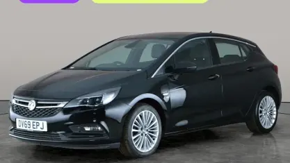 Used Vauxhall Astra Elite 150 HP (110 kW) 2019 Black Hatchback